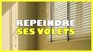 Comment repeindre ses volets