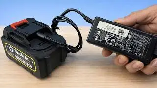 Never Buy a Drill Battery Again! Use a Laptop Charger and Watch What Happens 🔋