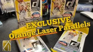Opening 2021-22 Donruss Basketball Value Packs (x2) & Blasters (x2) &mdash; Orange Lasers & a Vet Auto!!