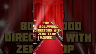 Top 5 Bollywood😮Directors with Zero Flop Movie🎥 #top5 #bollywood #short