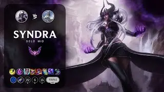 Syndra Mid vs Galio - EUW Master Patch 13.17