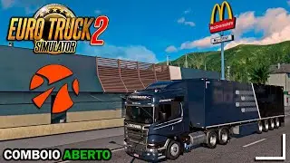 🔴 LIVE COMBOIO ETS2 - SCANIA STREAMLINE NO BAÚ  |  MAPA PROMODS