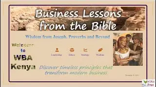 Business Lessons from the Bible | Leadership, Strategy & Ethics for Modern Success