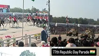77th Republic Day Parade 🇮🇳🇮🇳🫡 Part -1    #jaihind #republicdayparade #republicday2026 