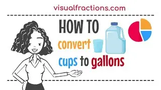 Converting Cups (c) to Gallons (gal): A Step-by-Step Tutorial #cups #gallons #conversion #cooking