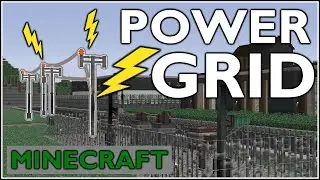 Immersive Engineering High Voltage Infrastructure