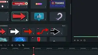 How To Add Animated Arrow Stickers On Videos In Filmora
