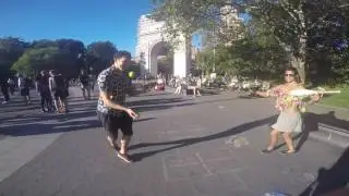 Gritzy Columbian Juggler Performance