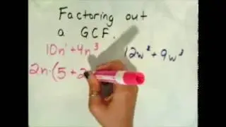 Factoring out a monomial from a polynomial, Univariate