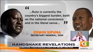 ODM says Ruto approached Raila