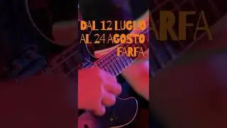 Il Fara Music Festival &egrave; tornato. 2 mesi di concerti, cibo e magia nel cuore di #farfa #livemusic