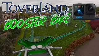 [POV] First Vekoma Motorbike Coaster - Booster Bike | Toverland | Front Row - Onride