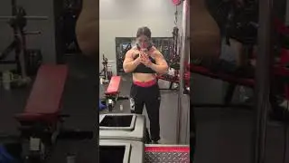 Stunning sarah korty female muscle fbb #fbb #crossfit #femalemotivation #femalefitness