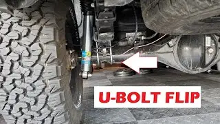 More Ground Clearance! U-Bolt Flip Kit on my 2021 Tacoma