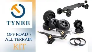Tynee Electric Skateboard Off Road Kit $199.  worth every penny!