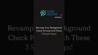 Checkout our 3 simple step process to conduct pre-employment background check 👇🏻 #backgroundchecks