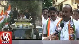 Karnataka Assembly Election 2018: Rahul Gandhi Holds Roadshow In Bengaluru | V6 News
