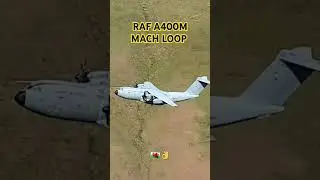 A400M in low level #machloop #a400m #aviation #lowlevel
