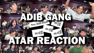ADIB GANG REACT TO THEIR HSC RESULTS | HSC ATAR REACTION FROM 6TH RANKED SCHOOL IN NSW