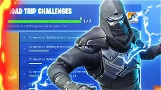 New ENFORCER Road Trip Skin! How To UNLOCK + UPGRADE Free Road Trip Skin! (Fortnite Battle Royale)