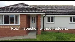 DJI Mini 2 used for roof inspection without ladders
