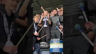 Falkirk fc ultras Stark&rsquo;s park Falkirk fc v raith #falkirkfc #football #falkirkbairns