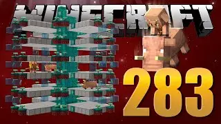 Farm de PIGLIN e HOGLIN - Minecraft Em busca da casa automática #283