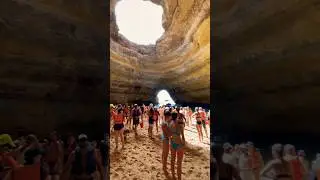 Inside view of the #benagil  cave!