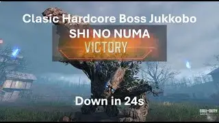 Boss Jukkobo down in 24s 🤩Solo Speed Run Clasic Hardcore Boss Jukkobo in SHI NO NUMA🤩
