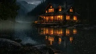 Heavy Rain & Thunder Sounds 🌩️ Deep Sleep | Powerful Thunderstorm for Sleeping