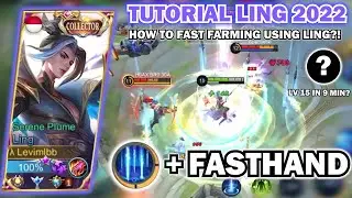 TUTORIAL LING 2022 RAHASIA LEVEL 15 DALAM 9 MENIT | SECRET TIPS & TRICK FAST FARMING ROTATION - MLBB