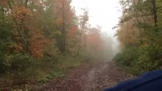 Silver Bay MN fall ATV ride