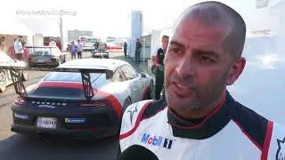 Chris Harris VIP driver in Silverstone - Porsche Mobil 1 Supercup