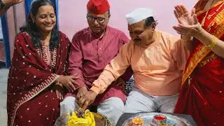 बाबांचा वाढदिवस आणि आमची धमाल 🥳 | ​पूर्ण फॅमिली एकत्र | बाबांचा वाढदिवस असा साजरा केला 😍