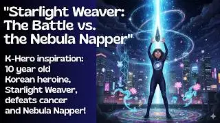 K-Hero inspiration: 10 year old Korean heroine, Starlight Weaver, defeats cancer and Nebula Napper!