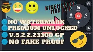 How to install kinemaster mod apk | V.5.2.2.23300GP No Watermark | No Fake Proof |