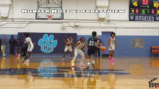 Hunter Huss vs forestview varsity full game
