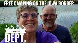 Free Camping in Missouri-Lake Paho/Truck Camper