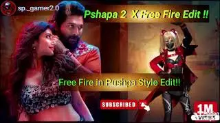 🤯 PUSHPA 2 Style FREE FIRE Headshot Edit! - Allu Arjun BGM Kills Montage