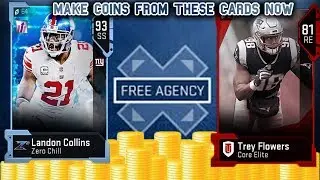MAKE COINS FROM THESE FUTURE FREE AGENTS CARDS!!! |MADDEN MUT 19 TIPS AND TRICKS