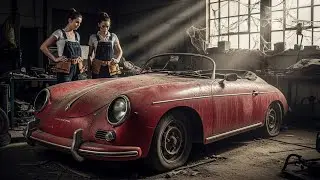 La Restauración Épica de un Porsche 356 Speedster: De Óxido a Obra Maestra Brillante