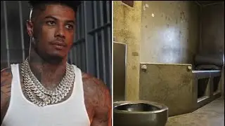 Blueface gets into a confrontation in jail and a knife was allegedly involved 🔪 🩸
