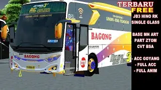 TERBARU FREE_BLM BYK YG TAU.MOD JB3 HINO RK SINGLE GLASS,ACC GOYANG-FULL ACC-FULL ANIM BY MN ART-BSA