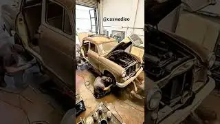 From rust to elegance.Mercedes-Benz Ponton W120 &mdash; timeless classic.#carrestoration #classiccar