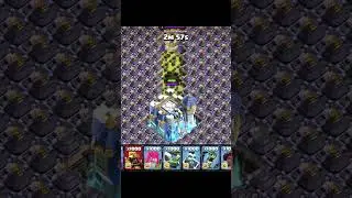 Ram Rider🔥 VS Max Wall 💀#clashofclans #coc #shorts #viral #trending #india#indonesia #shortvideo#fun
