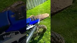 Dirt bike Clean up in slow motion #dirtbike #weberiding #slowmotion