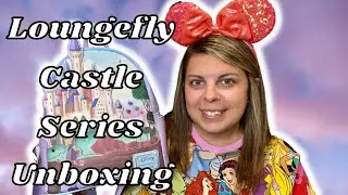 Loungefly Disney Princess Castle Series Unboxing | Sleeping Beauty Castle Series Loungefly ✨