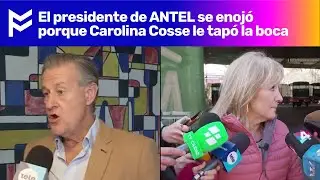 El presidente de ANTEL se enojó porque Carolina Cosse le tapó la boca