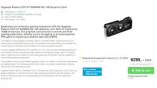AMD Radeon RX 9070 XT and RX 9070 GPUs Listed On A Danish Retailer, Getting Stocked On 23rd January