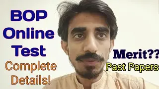 Bank of Punjab Teller CSO online assessment test|Past Papers|Merit Calculation|bop test portal issue